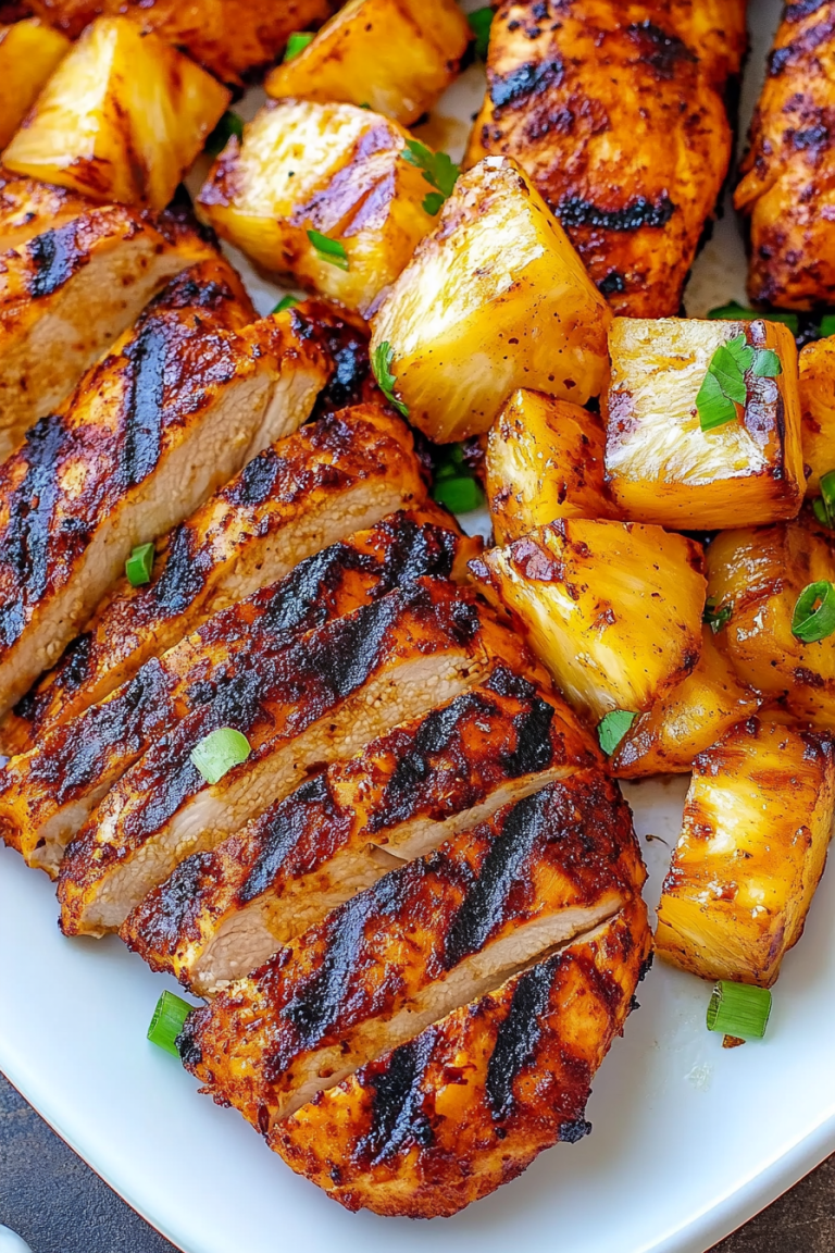 Aloha Chicken Pineapple Grill