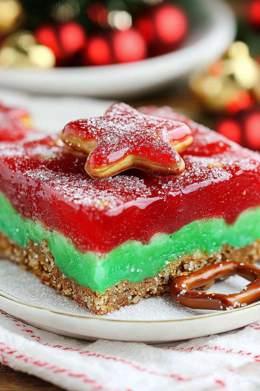 Christmas pretzel delight