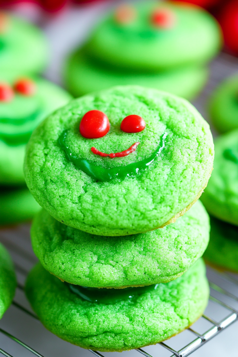 Grinch cookies recipe