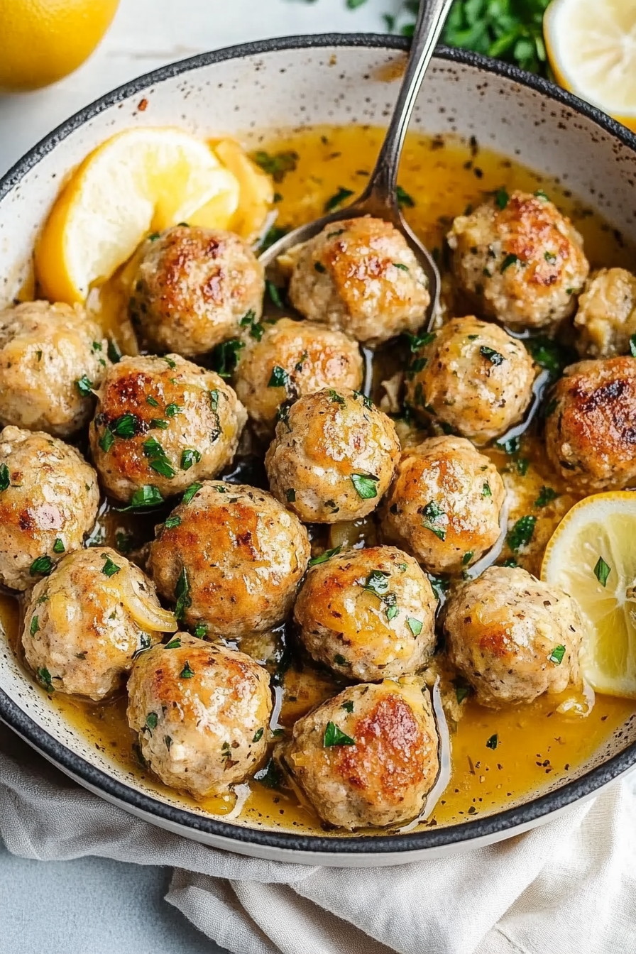 Italian chicken meatballs