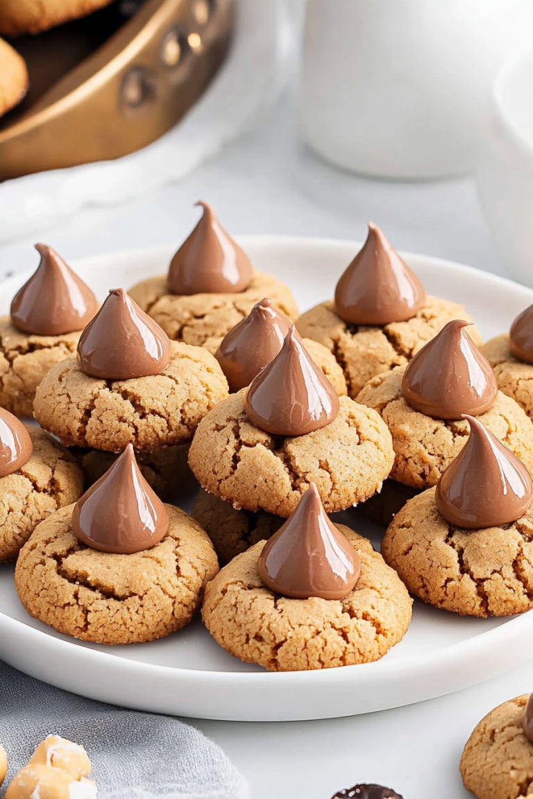 Peanut Butter Kisses Cookies