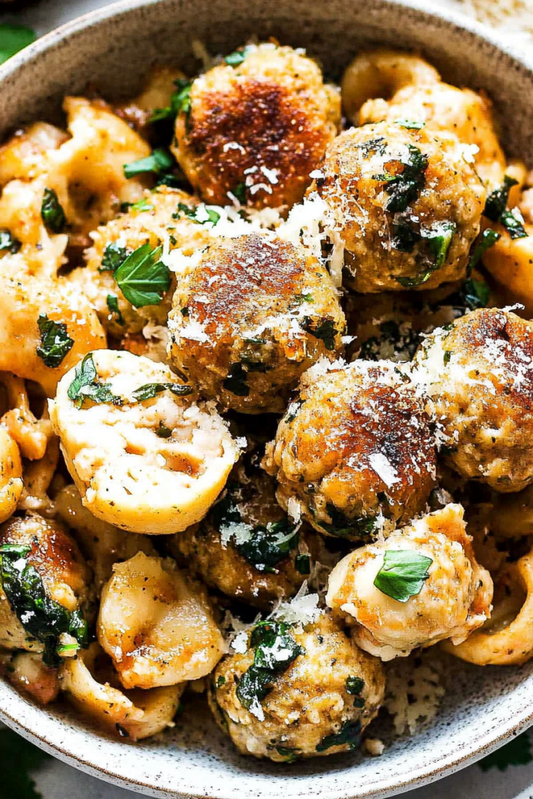 Tuscan chicken balls
