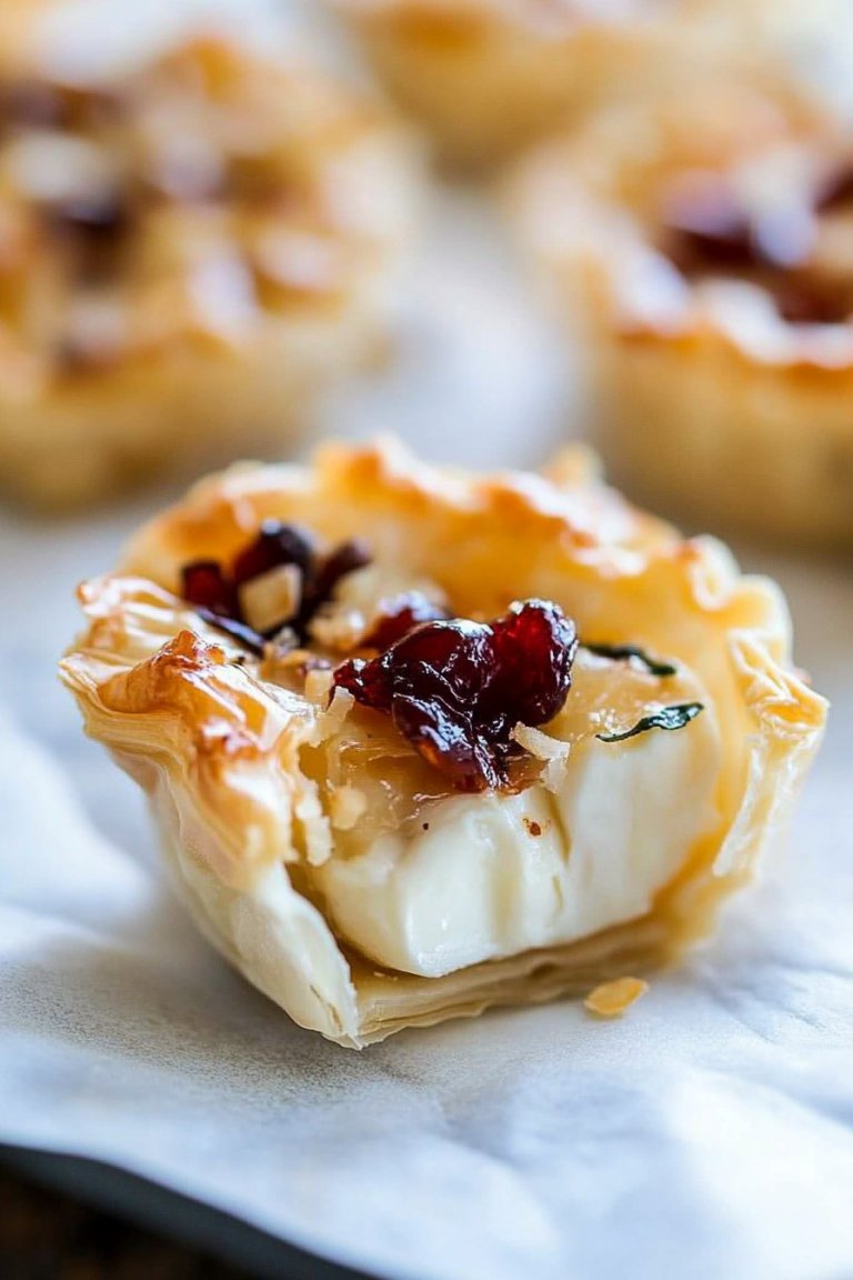 baked brie phyllo