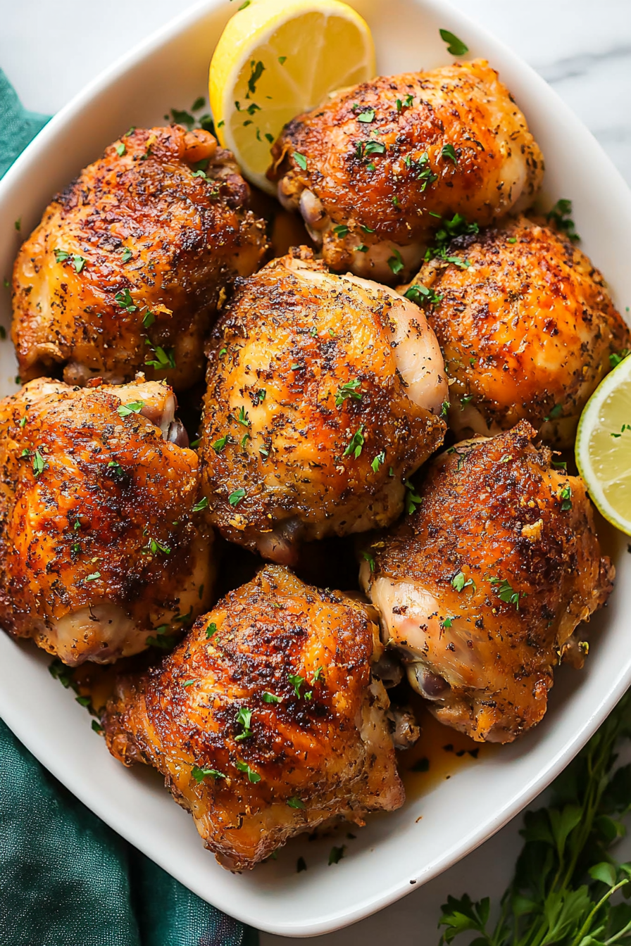 baked chicken thighs