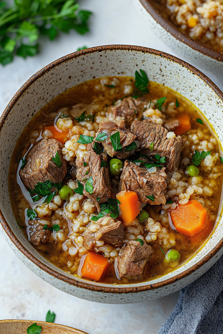 beef barley soup
