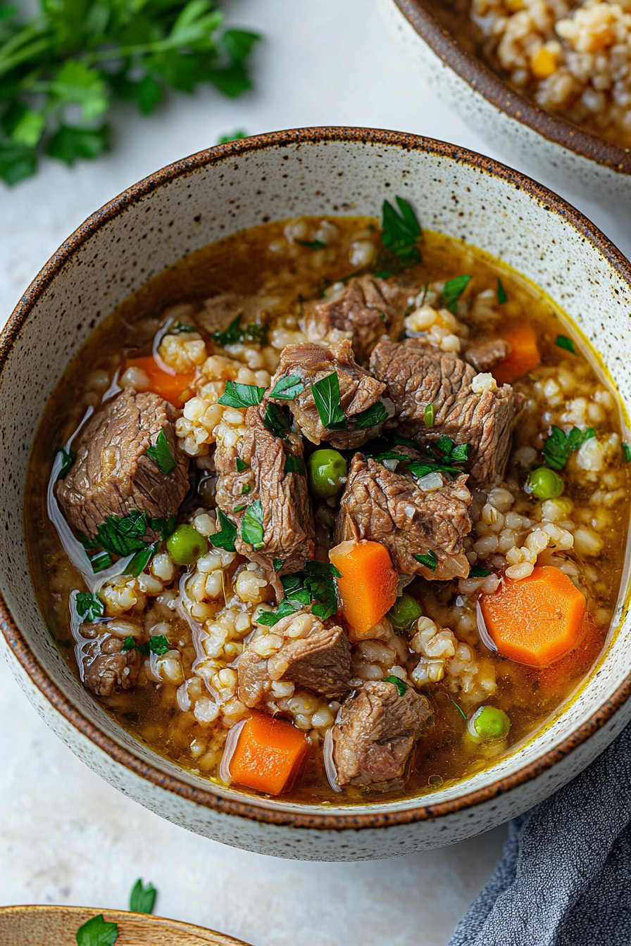 beef barley soup
