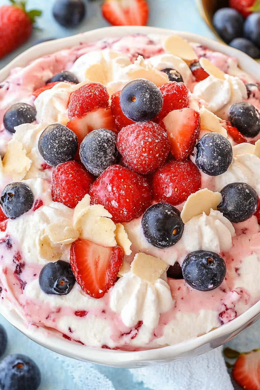 berry cheesecake fluff