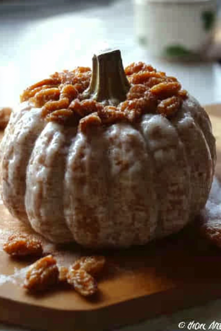 candied pumpkin seeds cake