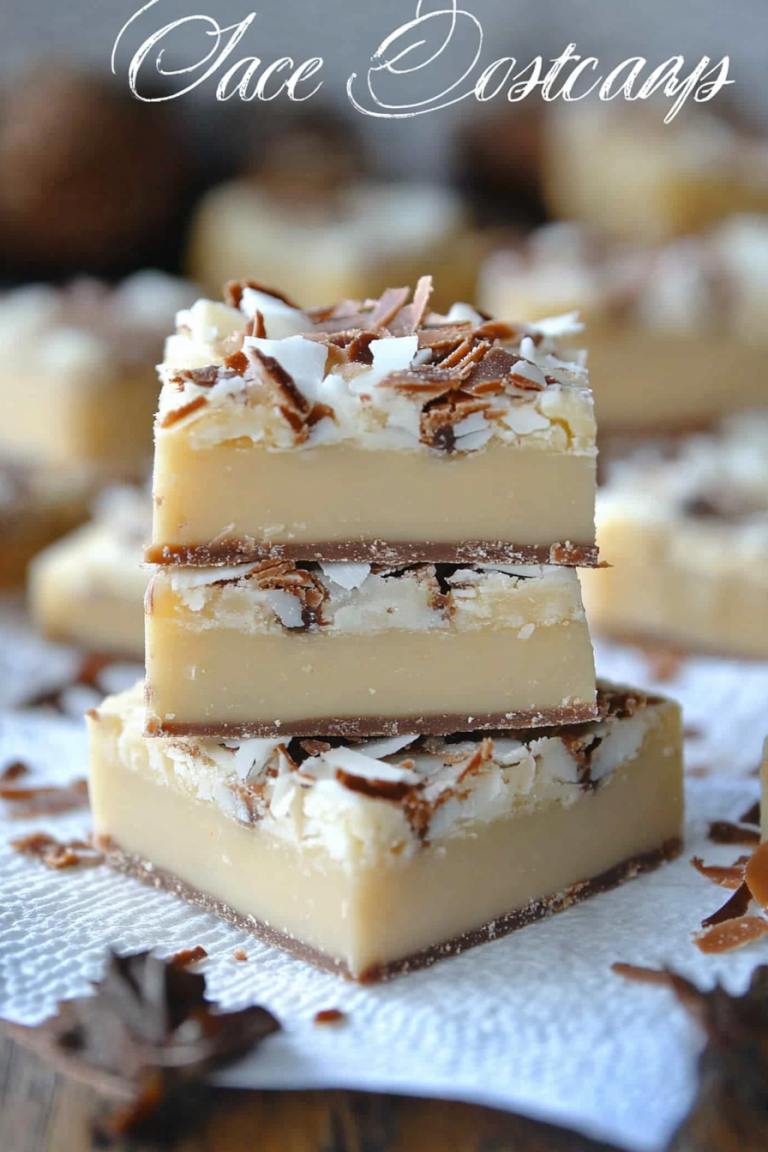 caramel coconut fudge