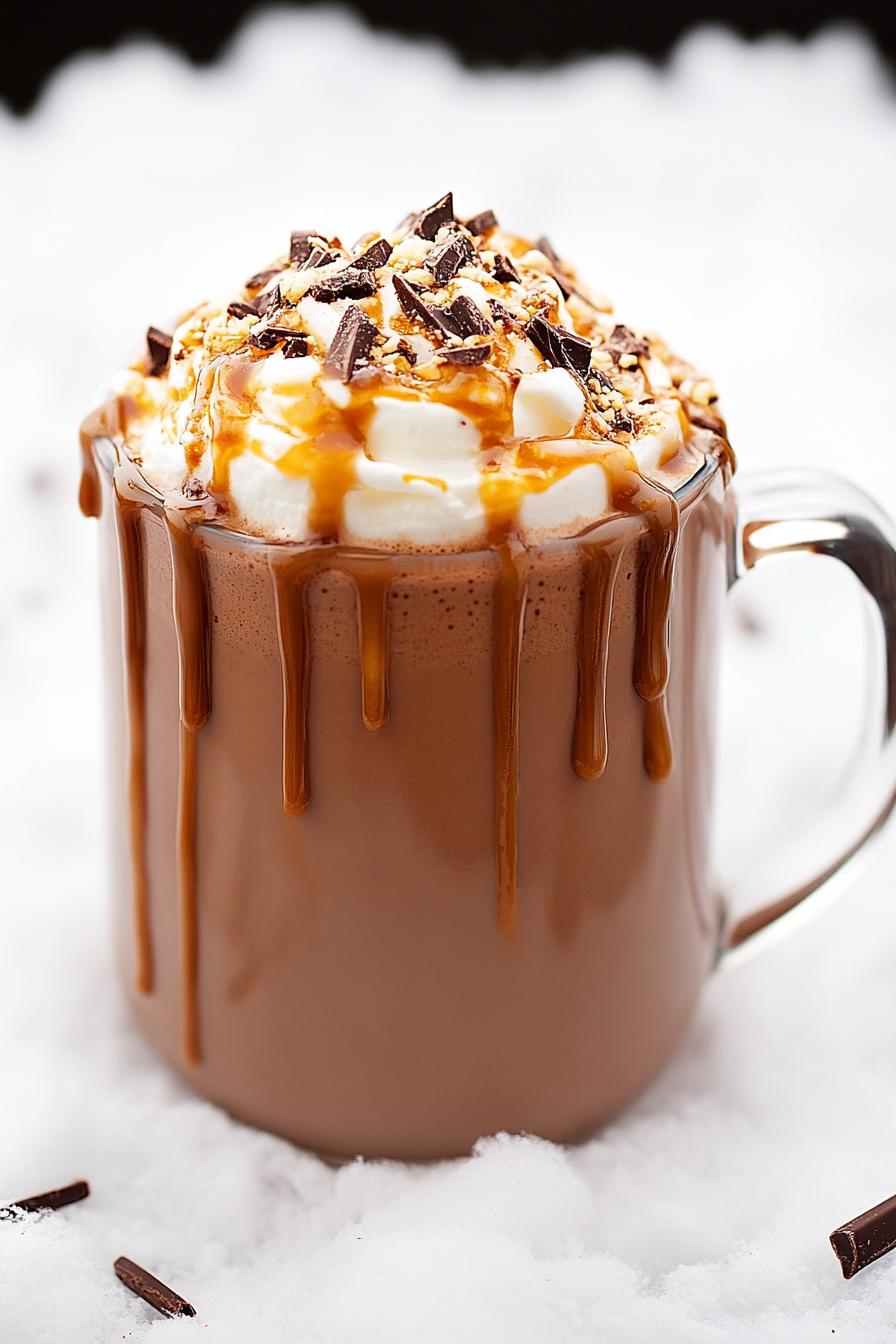 caramel hot chocolate