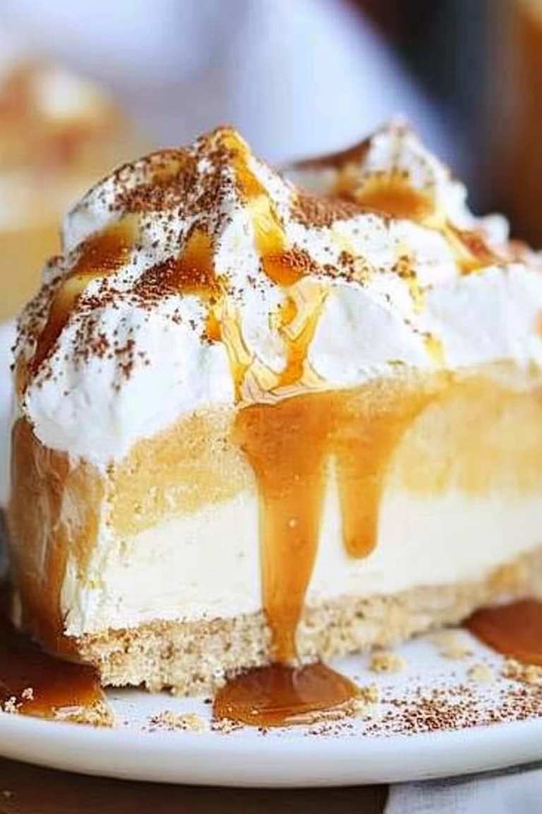caramel shortbread pie