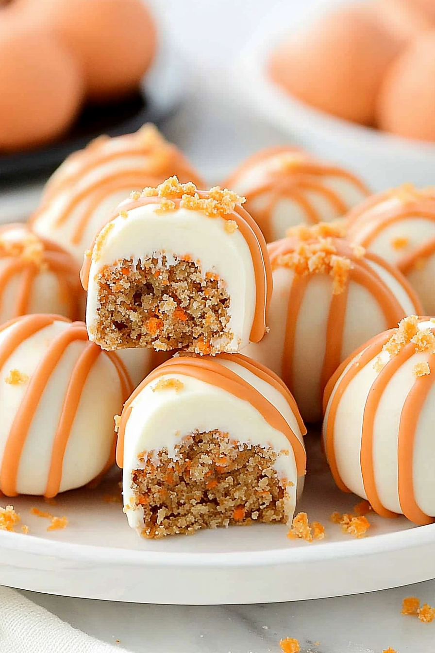carrot cake cheesecake bites