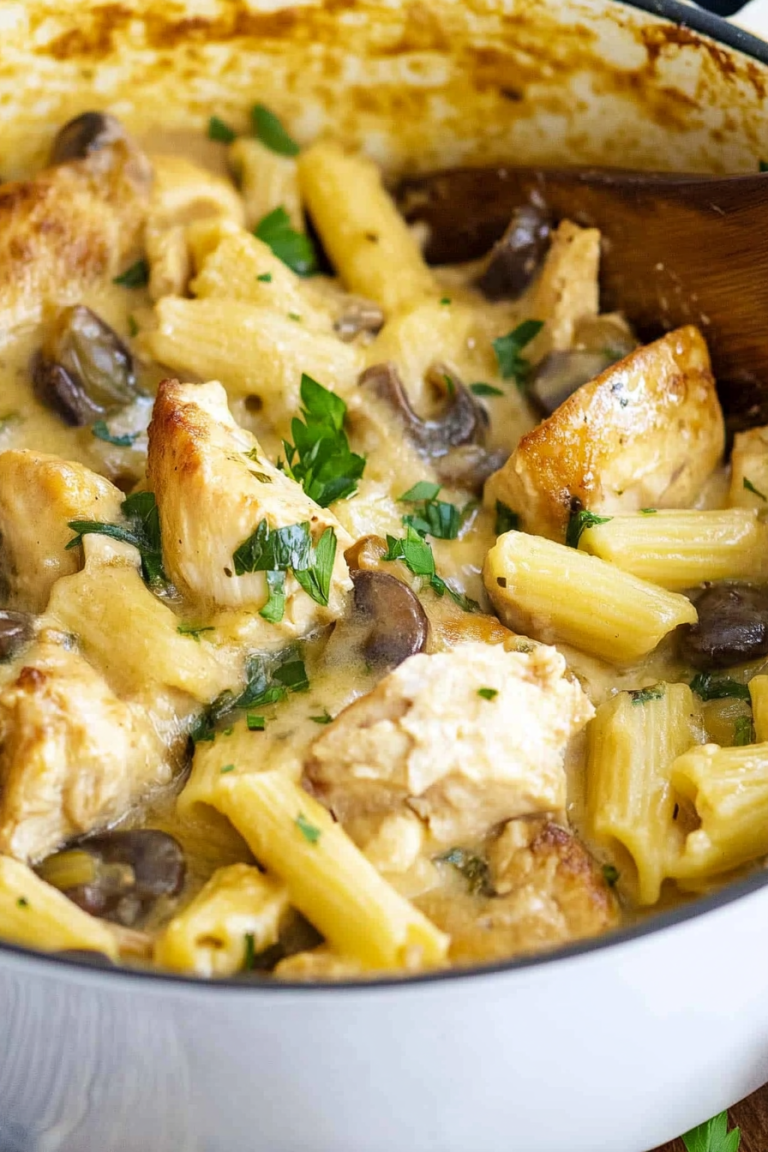 chicken marsala casserole