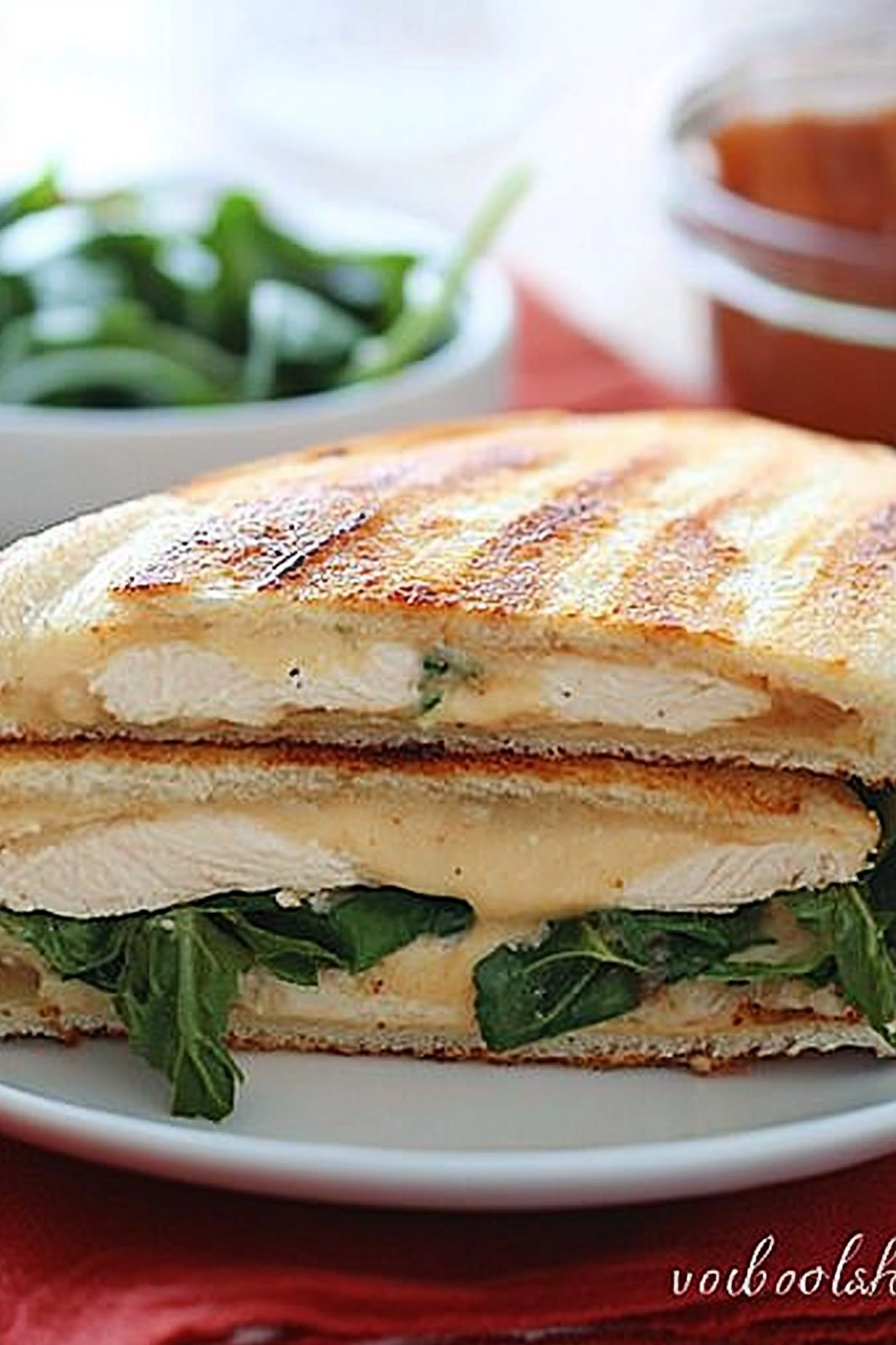 chicken provolone panini