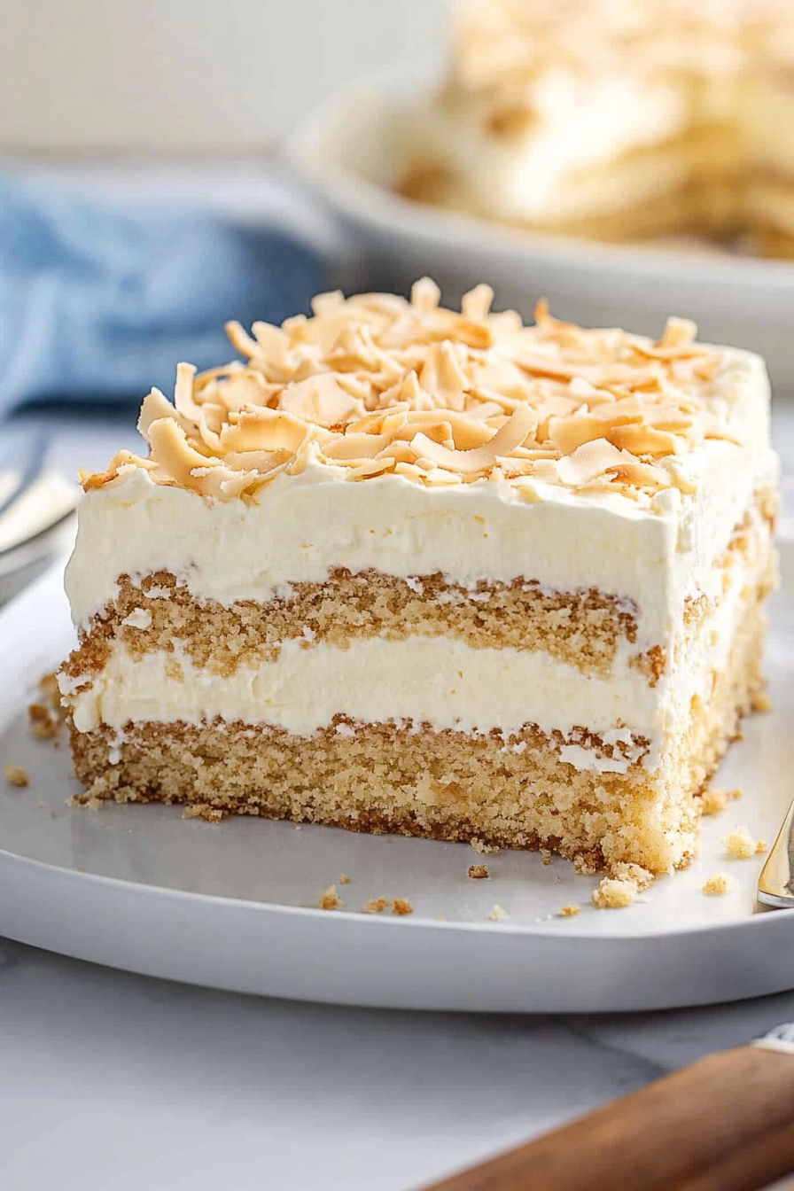 coconut icebox cake