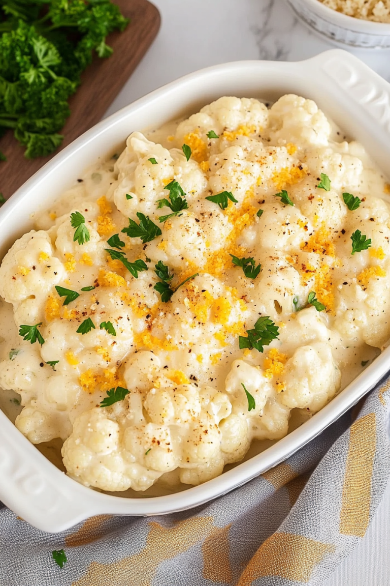 creamy cauliflower