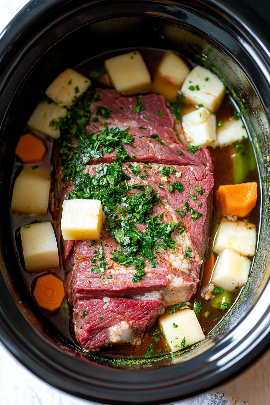 crock pot corned beef