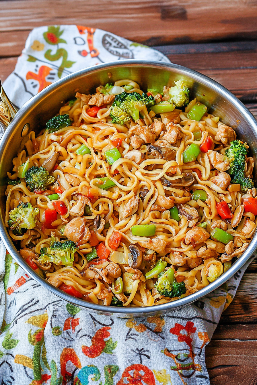 easy noodles stir fry
