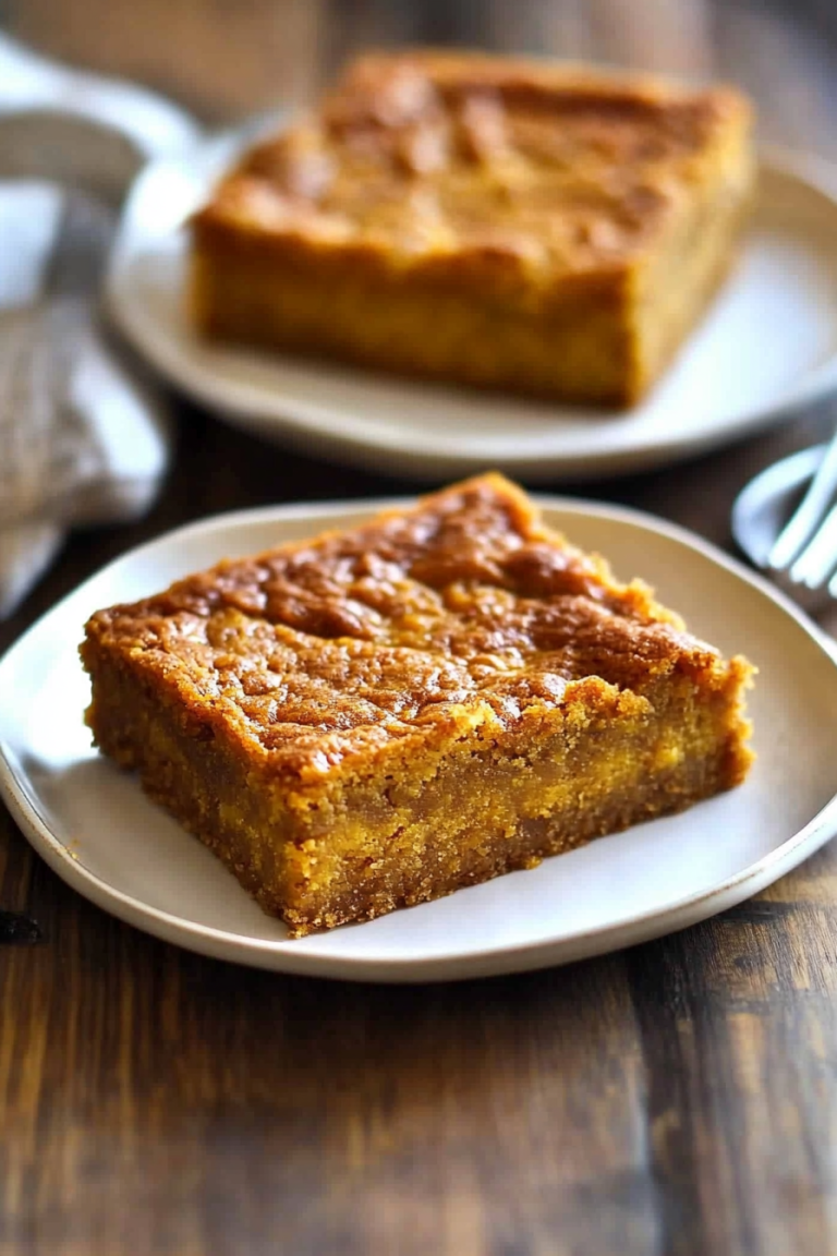 easy pumpkin bars