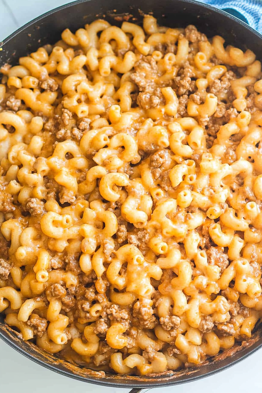 homemade hamburger helper