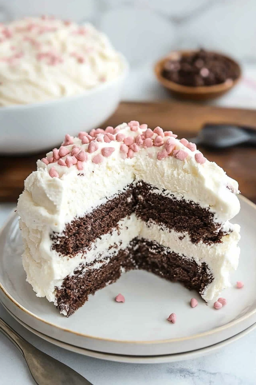 homemade ice cream dessert