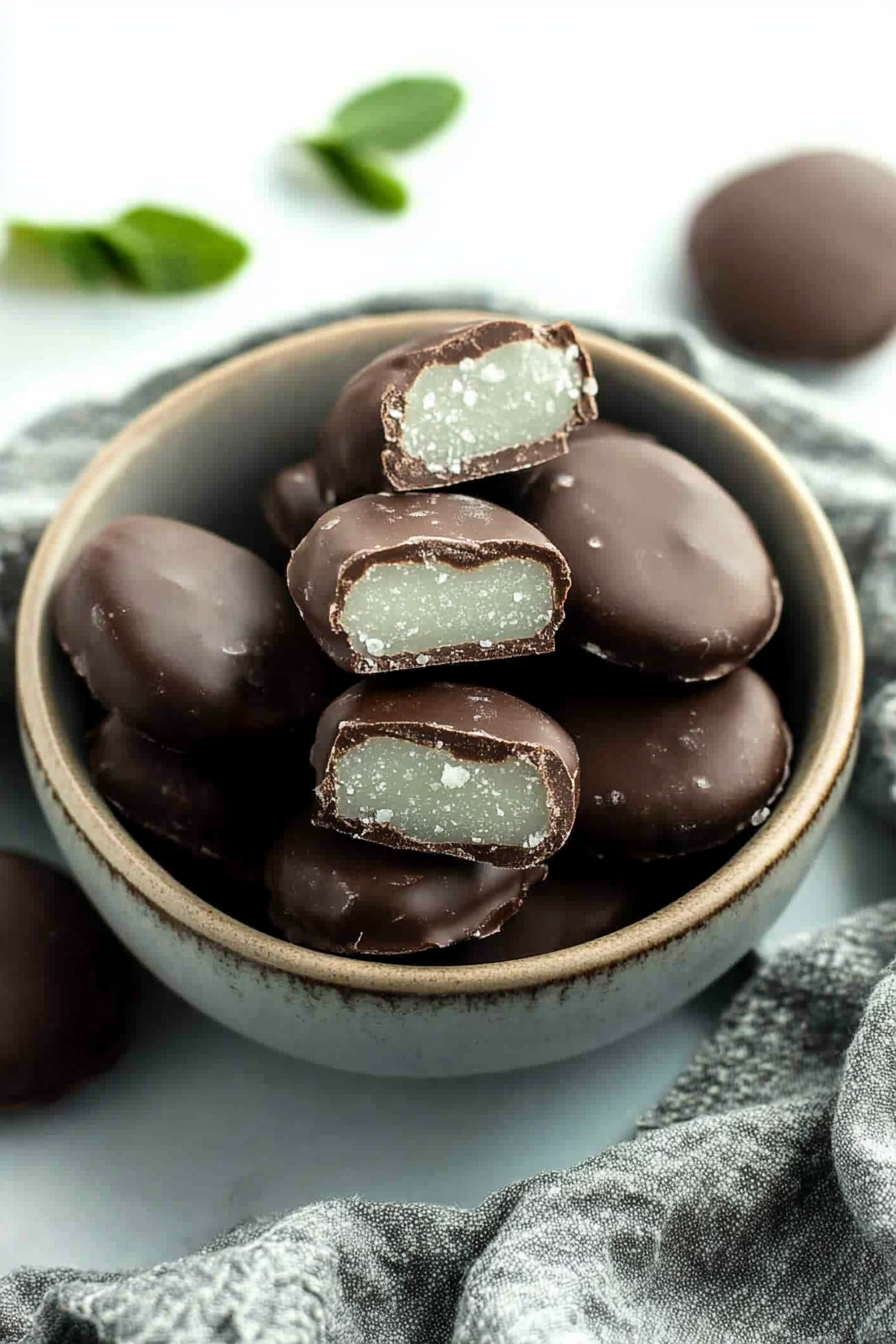 homemade mint candy