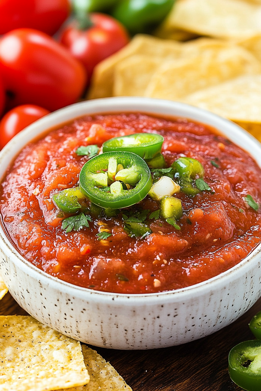 homemade salsa recipe