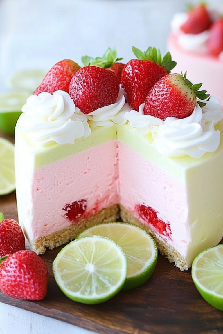 key lime coconut strawberry