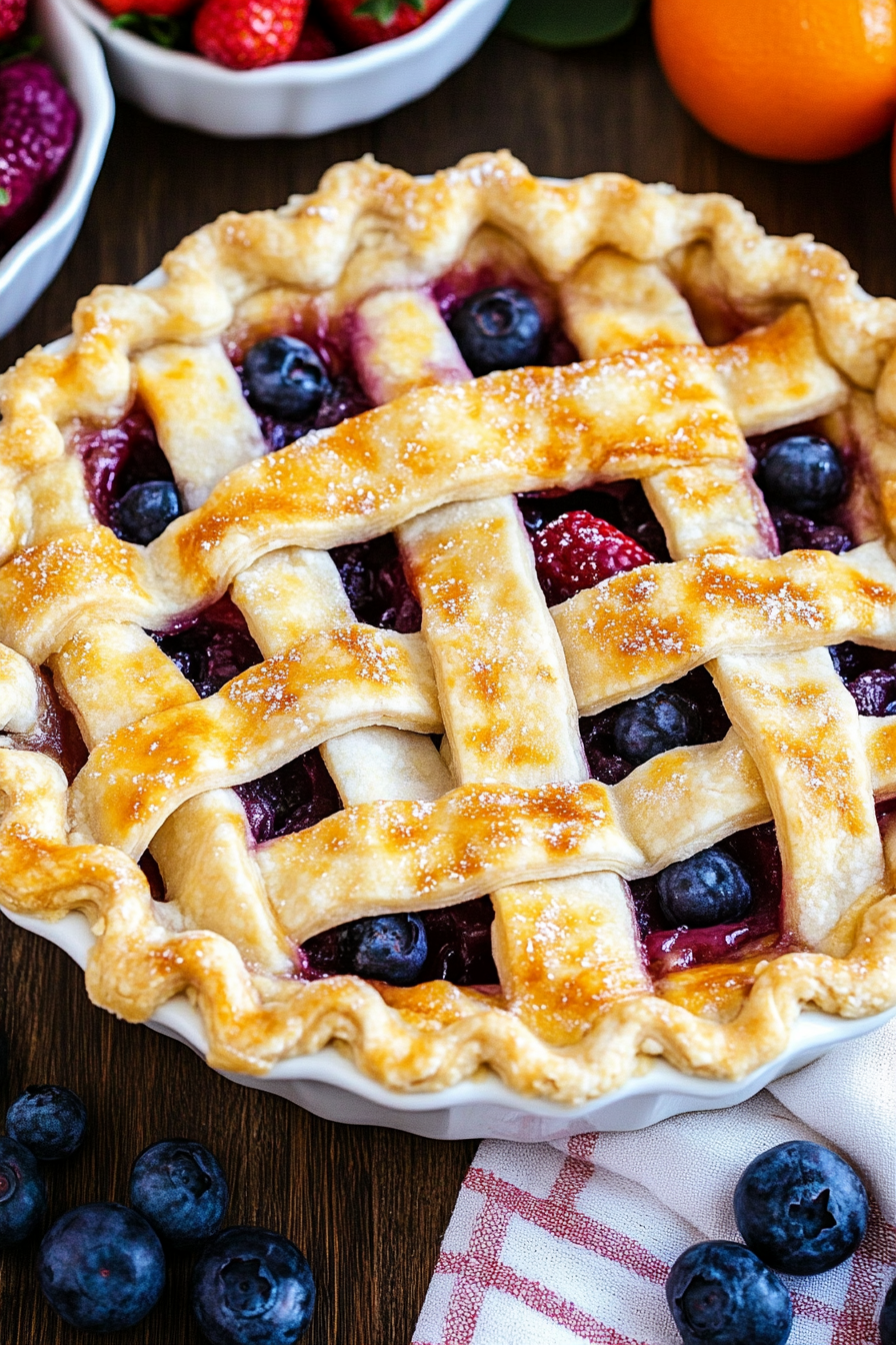 lattice pie crust