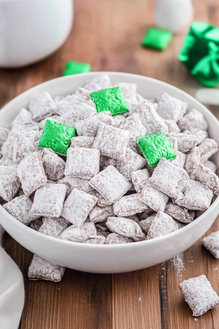 mint puppy chow