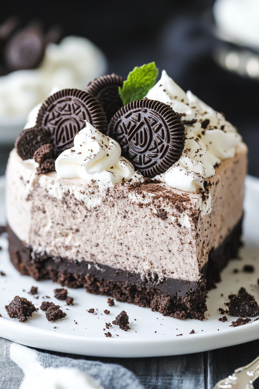 no bake oreo cheesecake