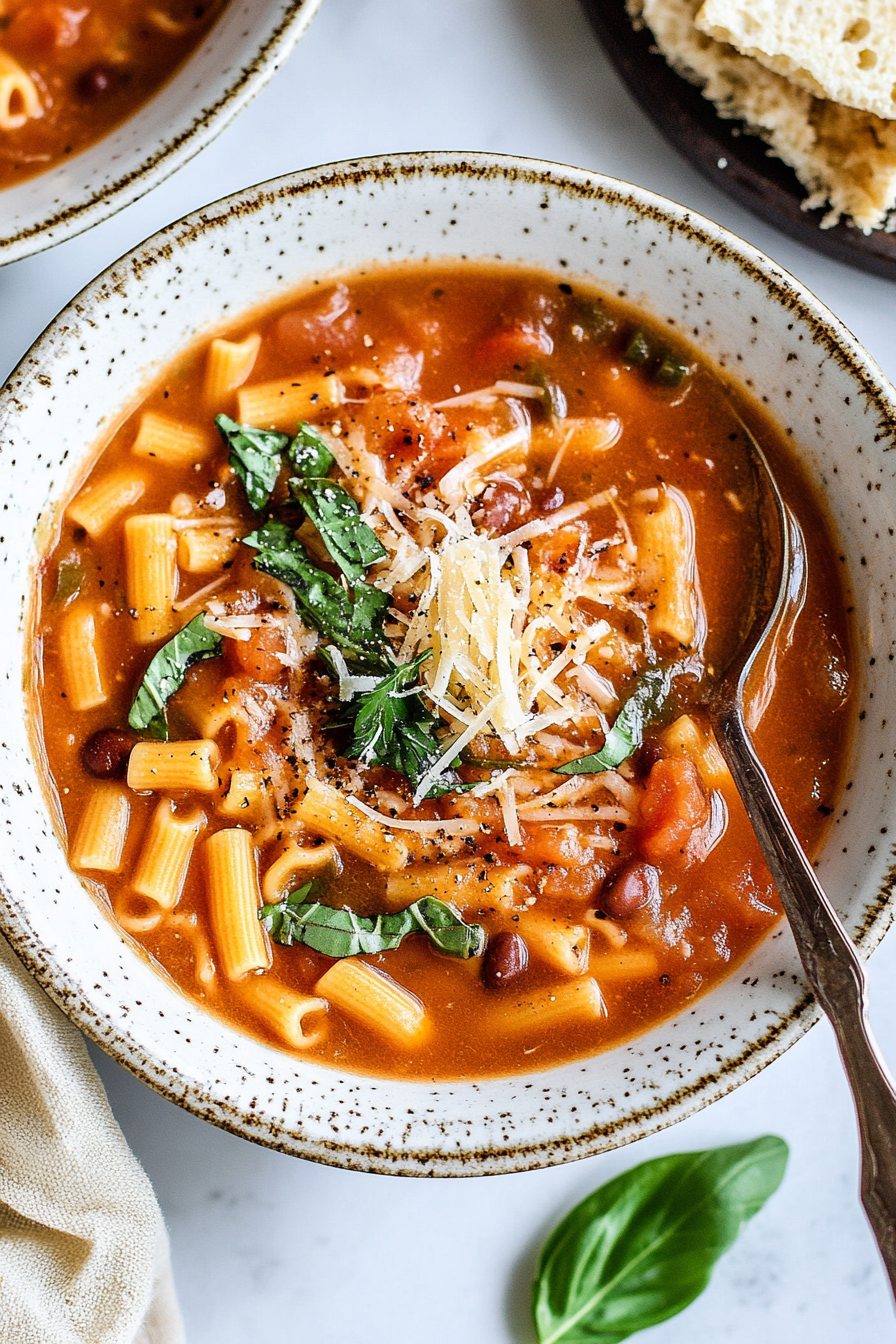 pasta bean soup