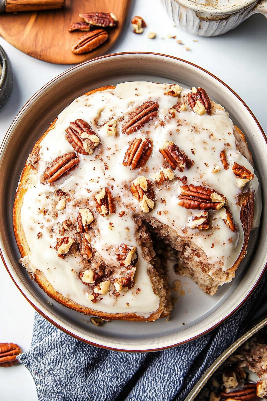 pecan cinnamon rolls