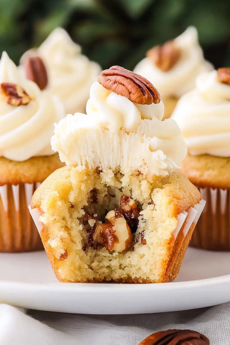 pecan pie cupcakes