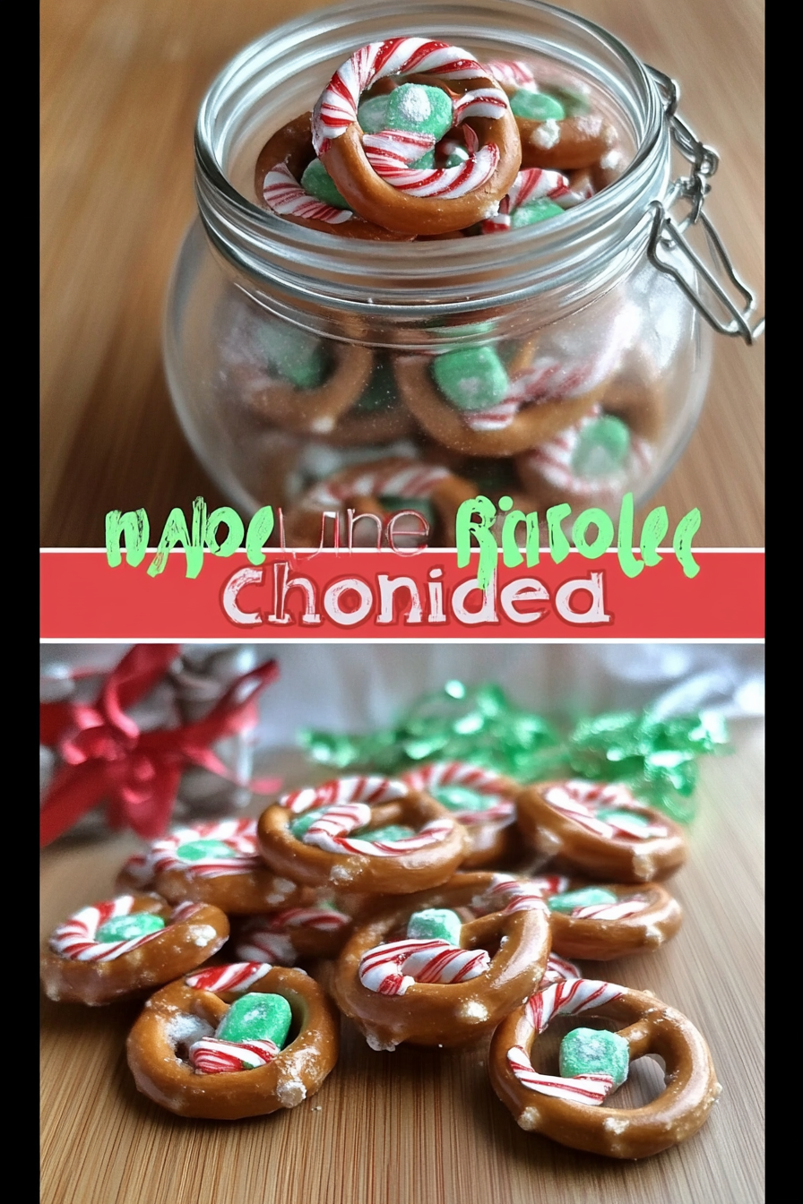 peppermint pretzel treats