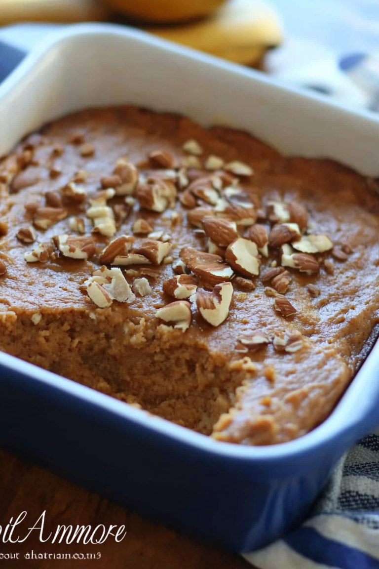 pumpkin banana oatmeal