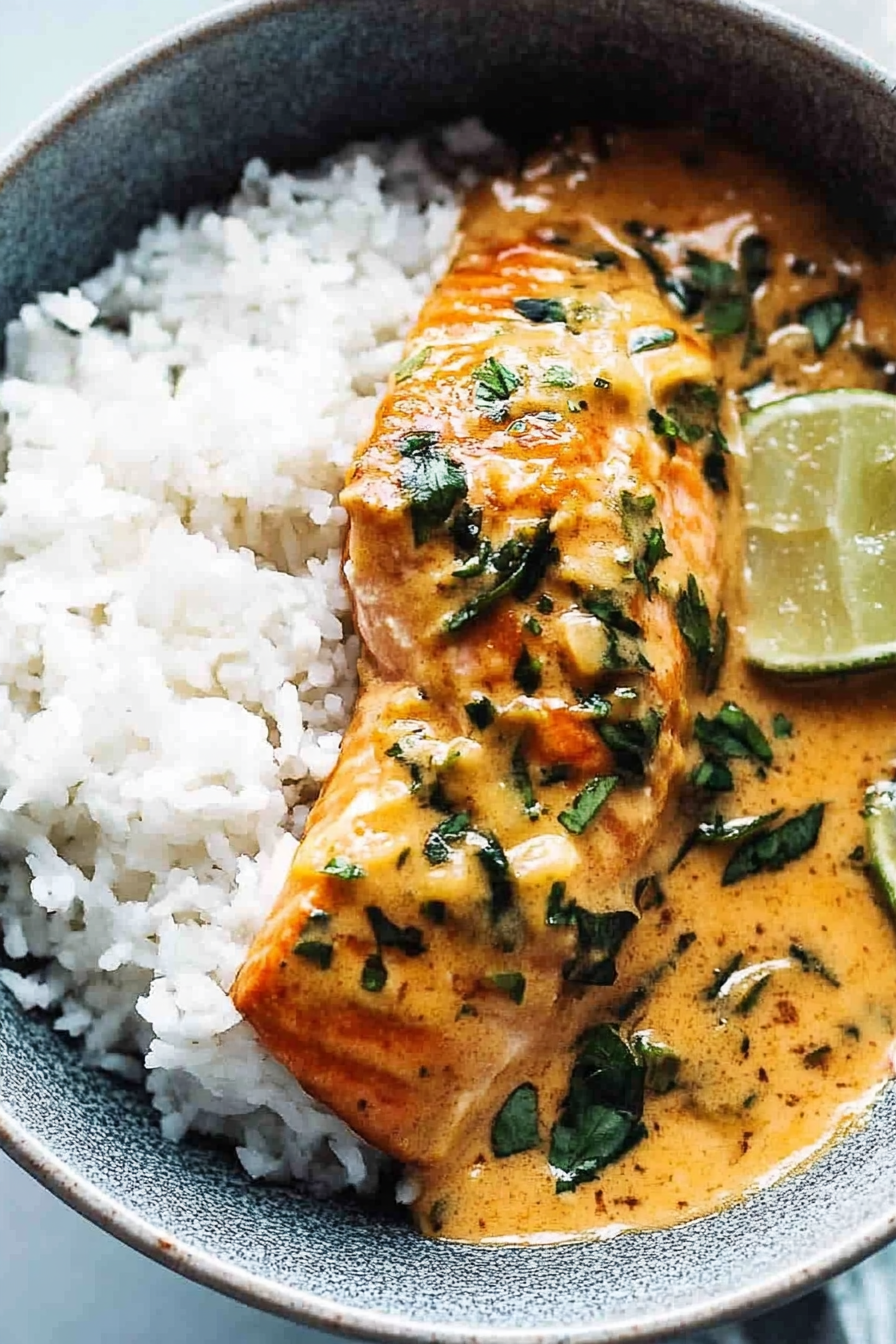 salmon curry