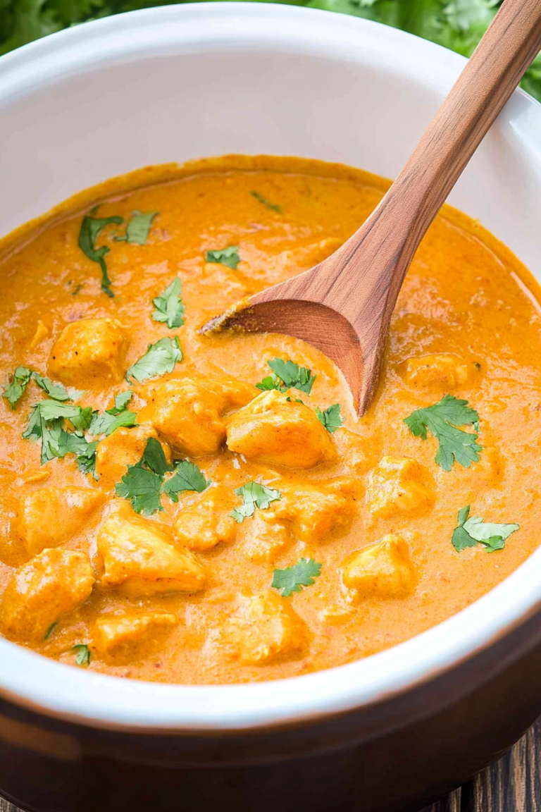 slow cooker chicken curry