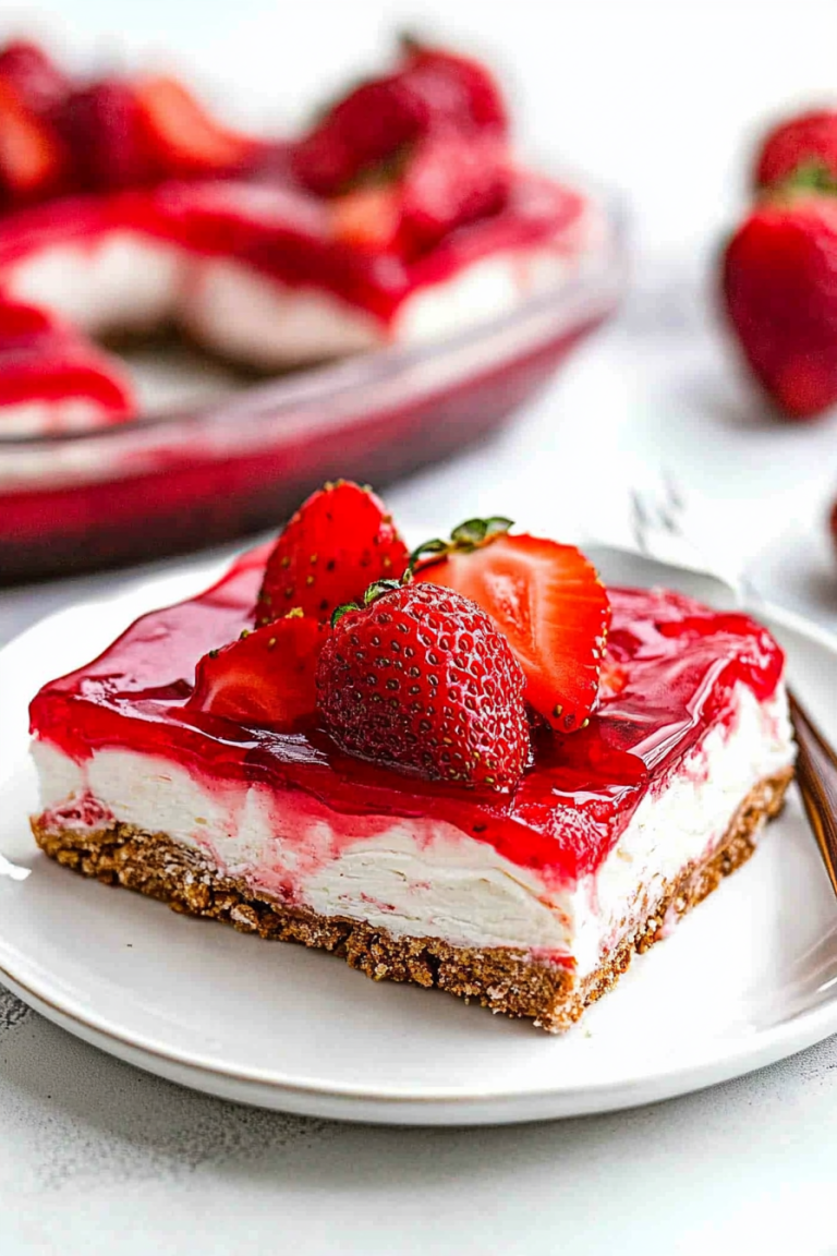 strawberry pretzel delight