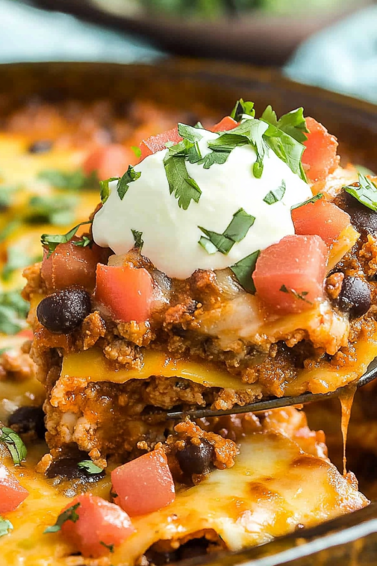 taco lasagna