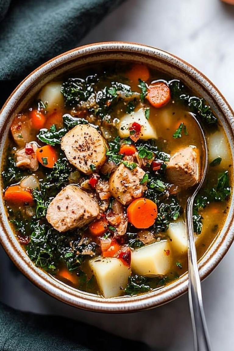 turkey kale potato stew