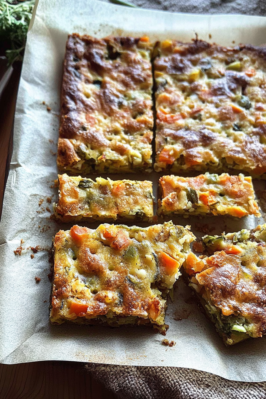 veggie breakfast bars