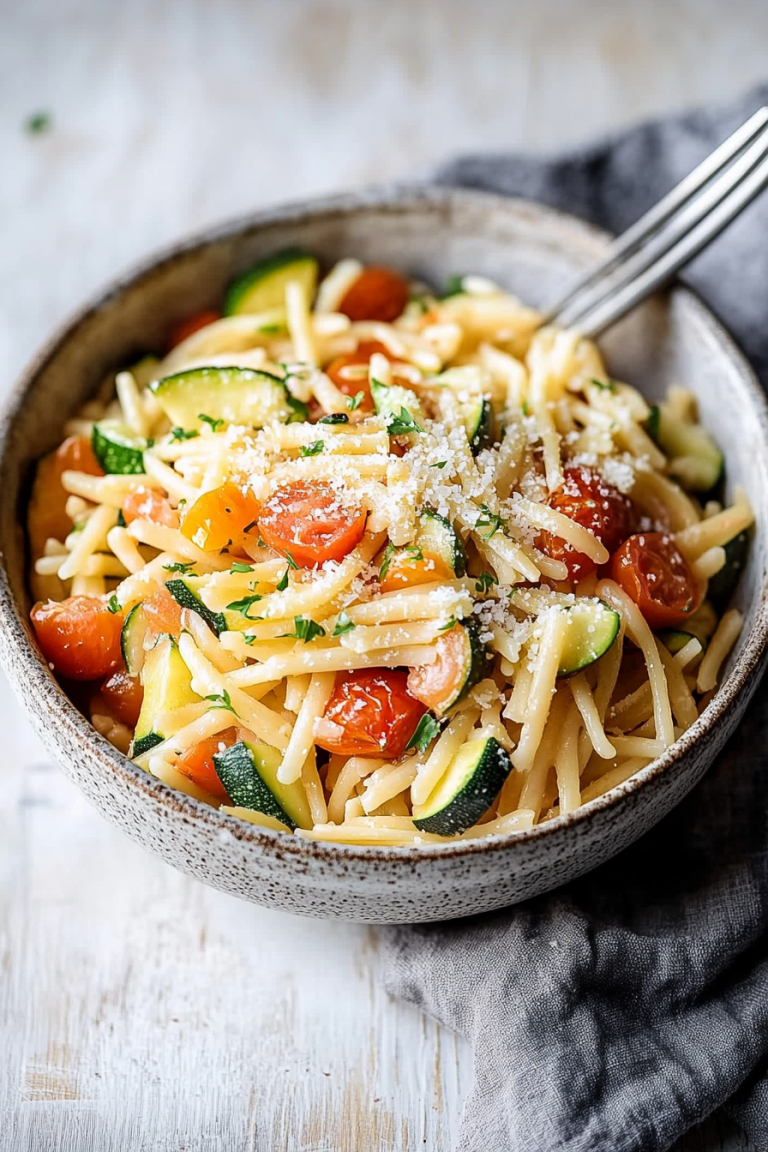 zucchini tomato pasta