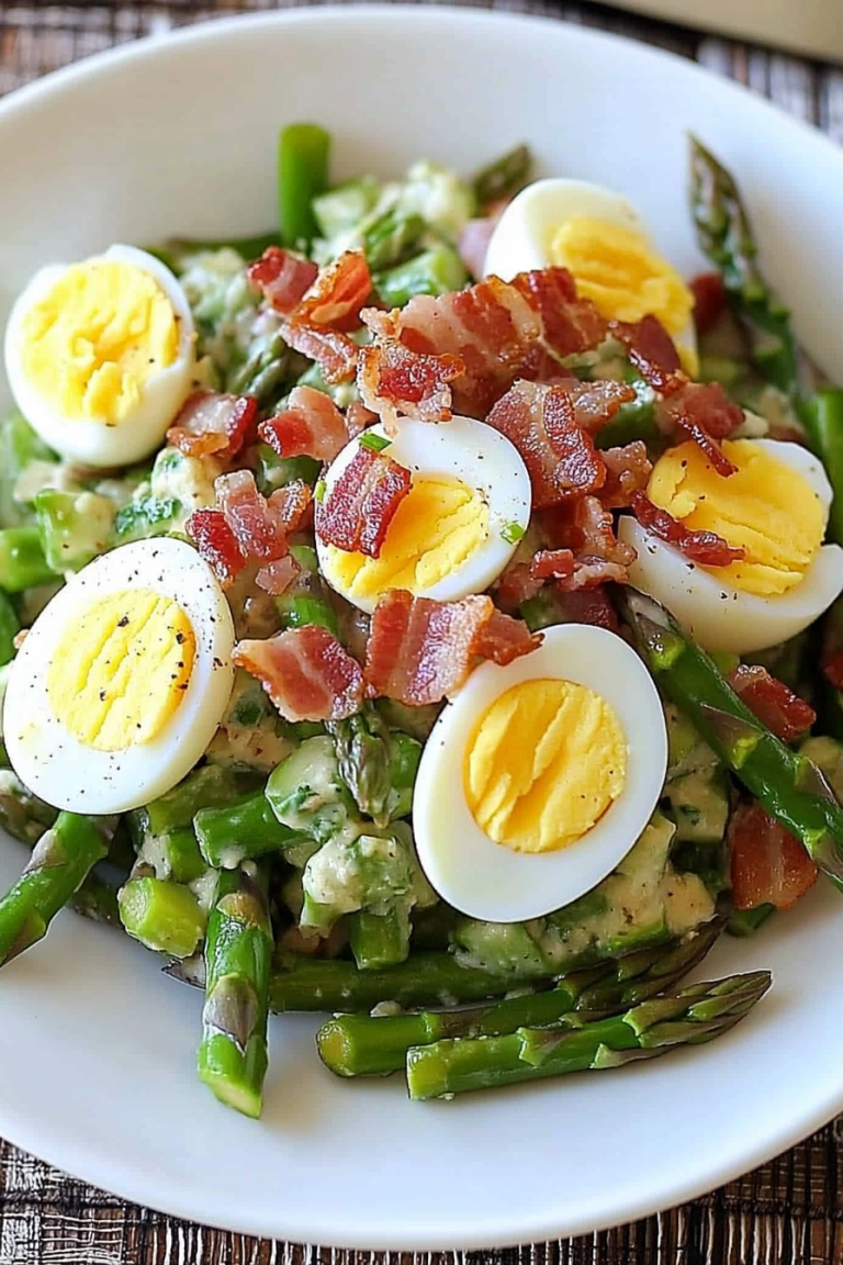 Asparagus Bacon Egg Salad