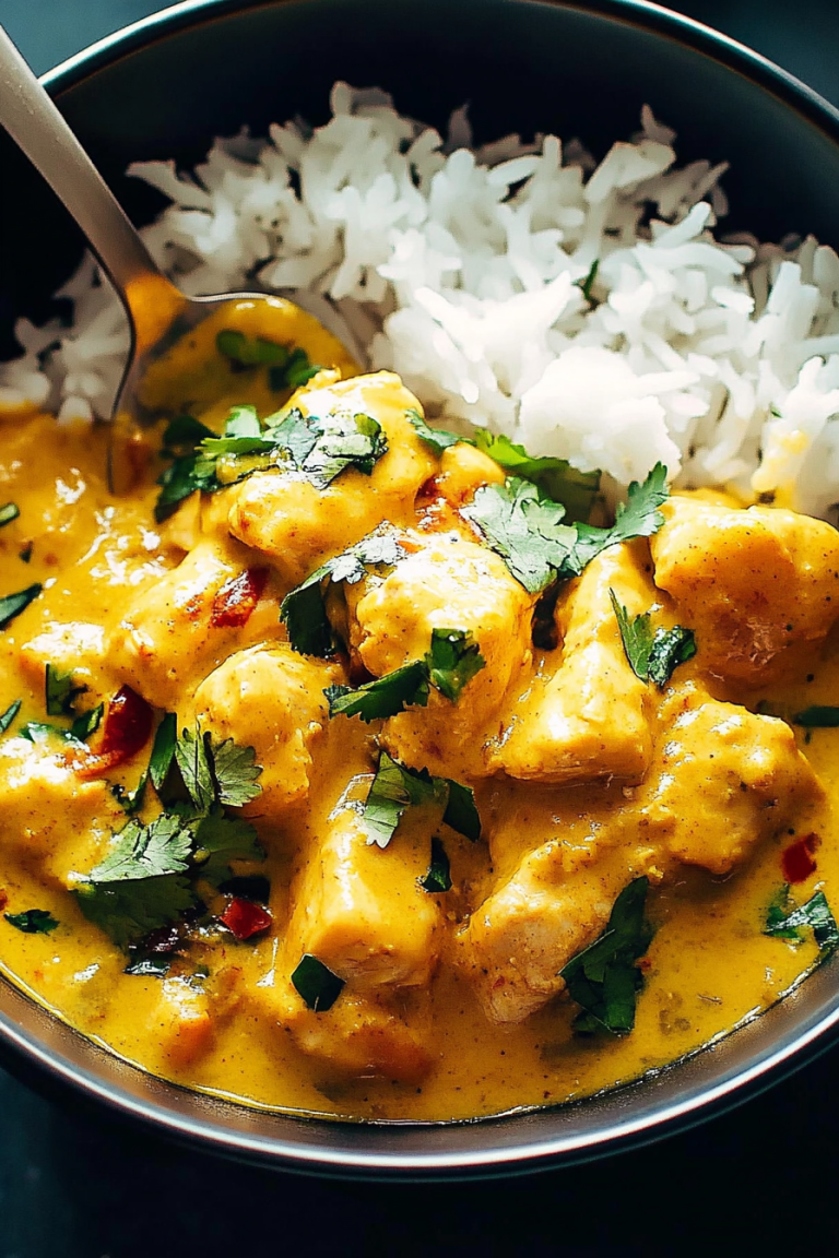 Thai chicken curry