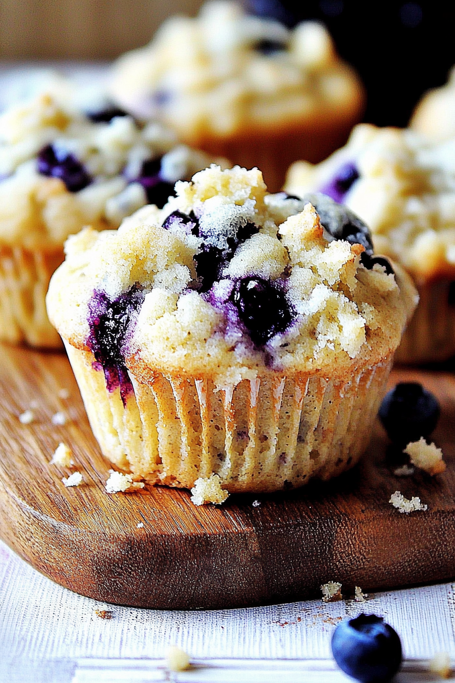 blueberry muffins