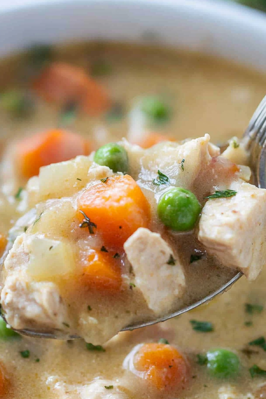 chicken pot pie soup