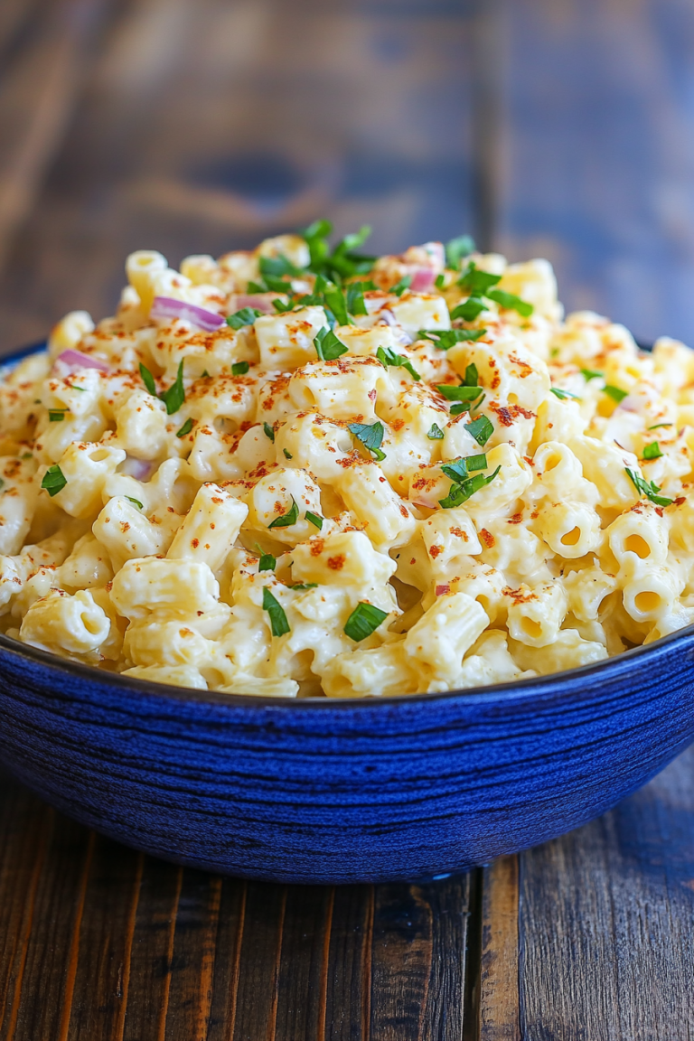 deviled egg pasta salad