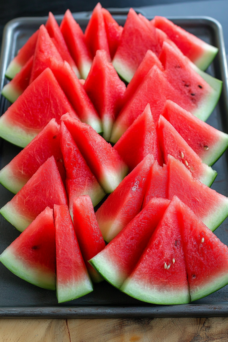 watermelon slicing
