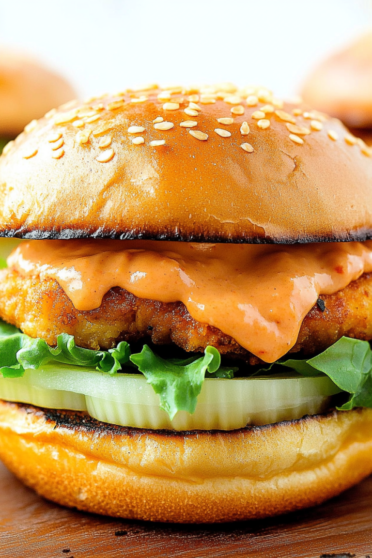 zinger chicken burger recipe